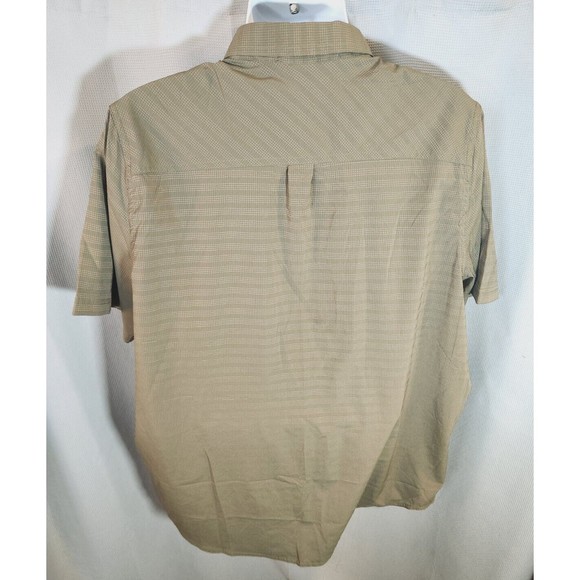 Gerry Shirt Men’s XXL 2XL Green Hiking Outdoors Stretch Quick Dry Active Comfort - Picture 2 of 5